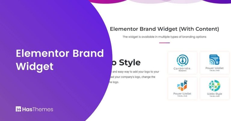 Elementor Brand Widget