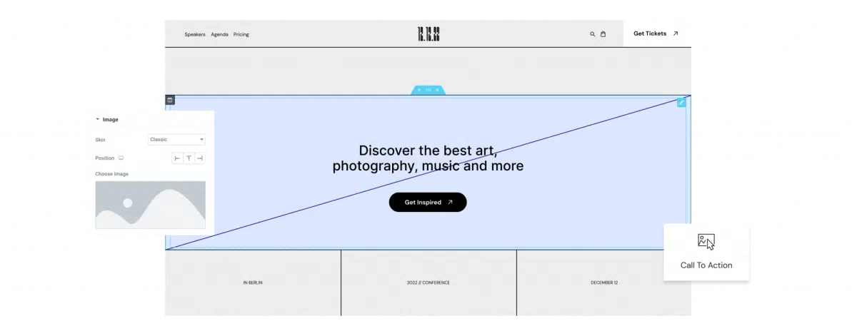 Elementor Call to Action Widget
