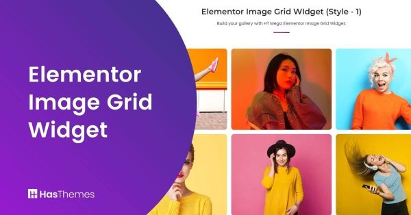 Elementor Image Grid widget