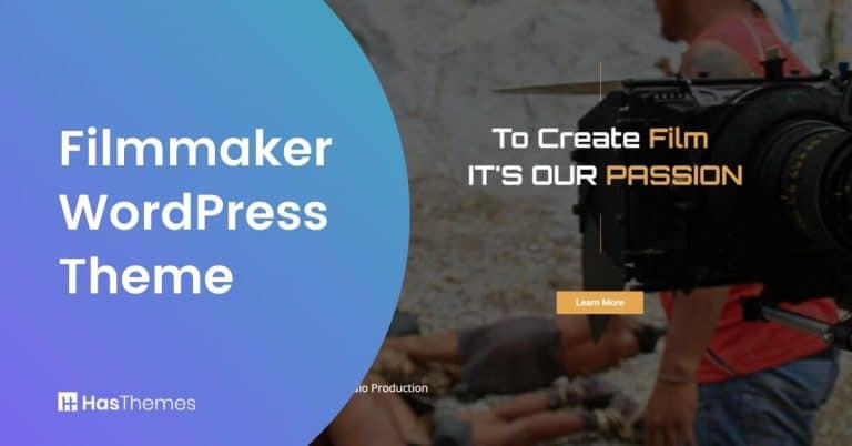 Filmmaker WordPress Theme