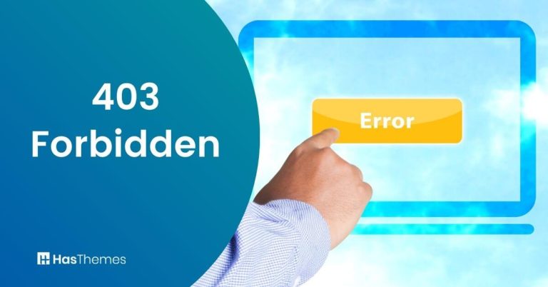 Fix the 403 Forbidden Error in WordPress