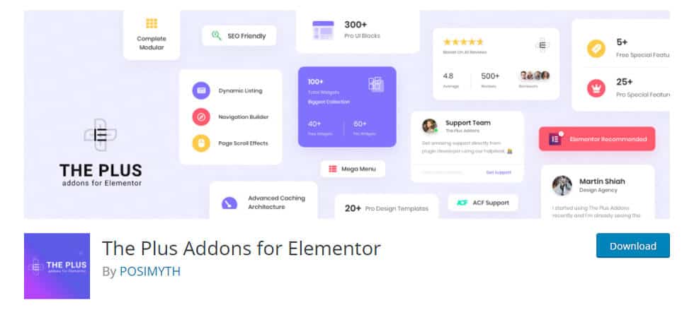The Plus Addons For Elementor Addons