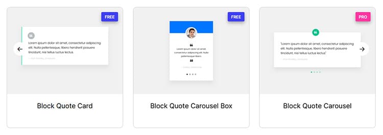 Block Quotes Widgets For Elementor