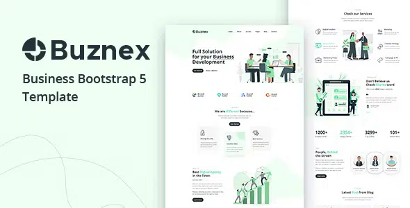 Buznex – Corporate Business Bootstrap5 Template 