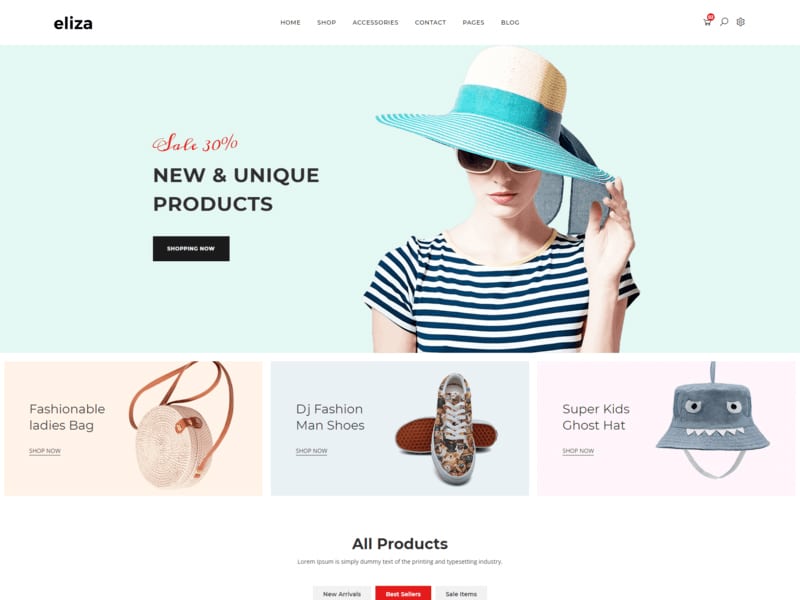 Eliza – Fashion HTML5 Template