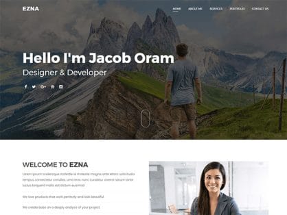 Most Popular Simple HTML and CSS Templates to Building a Website ...