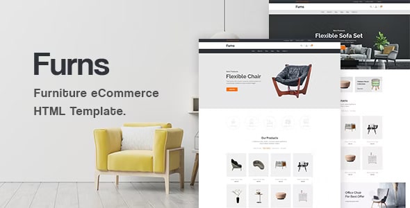 Furns – Furniture eCommerce HTML Template