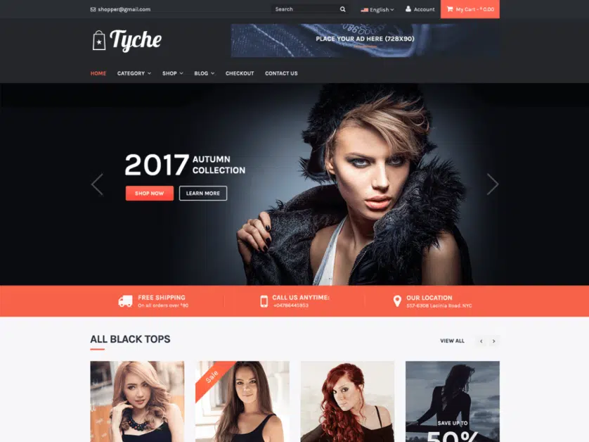 Tyche - Best WooCommerce Theme