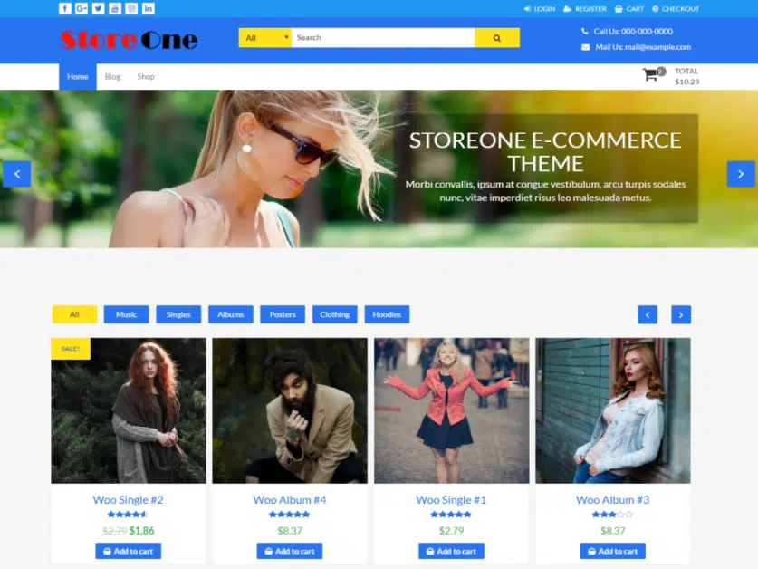 Store One - Best WooCommerce Theme