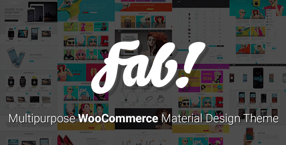 FAB! – Material Design WooCommerce WordPress Theme