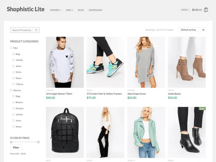 Shophistic Lite - Best WooCommerce Theme