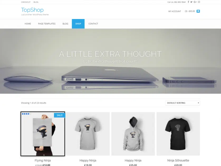 TopShop - Best WooCommerce Theme