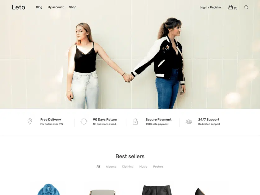 Leto - Best WooCommerce Theme