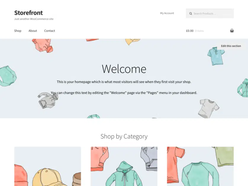 StoreFront - Best WooCommerce Theme