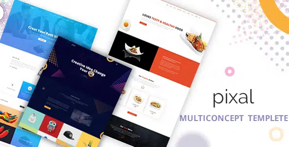 Pixal – Multipurpose HTML Template