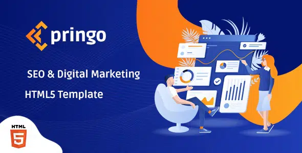  Pringo – Digital Marketing Bootstrap 5 Template 