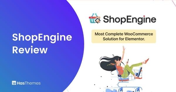 shopengine woocommerce page builder
