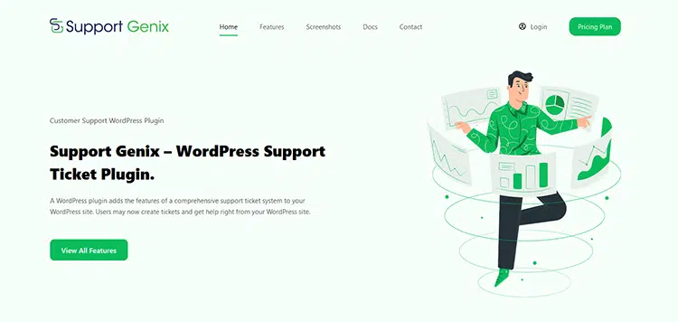 Support Genix – WordPress Support Ticket Plugin