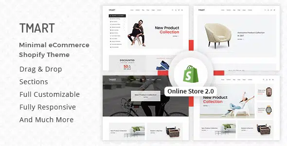 Tmart – Minimal eCommerce HTML Template