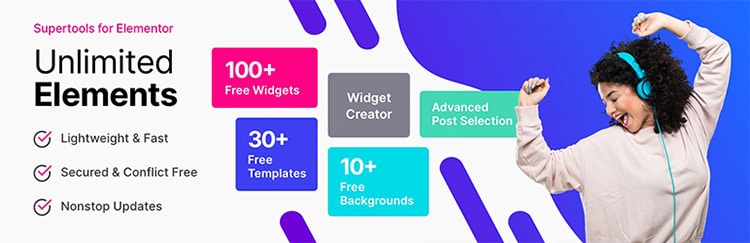 Unlimited Elements For Elementor (Free Widgets, Addons, Templates)