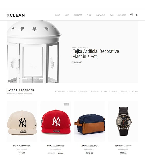 XClean - Best WooCommerce Themes