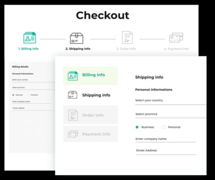 WooCommerce Multistep Checkout, Checkout in Easy Steps