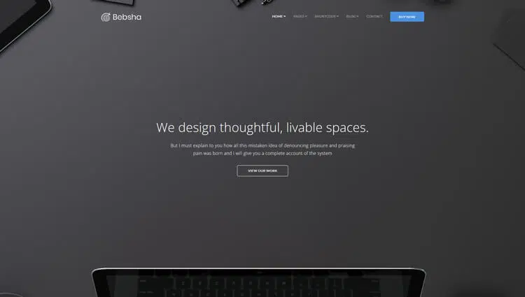 Bebsha - Multipurpose WordPress Theme