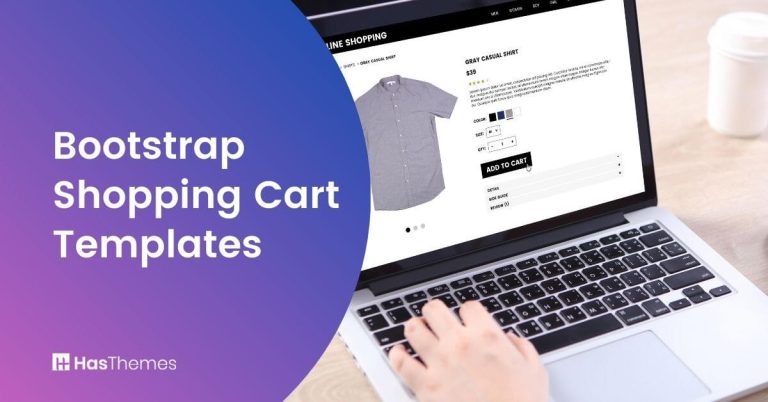 Bootstrap Shopping Cart Templates