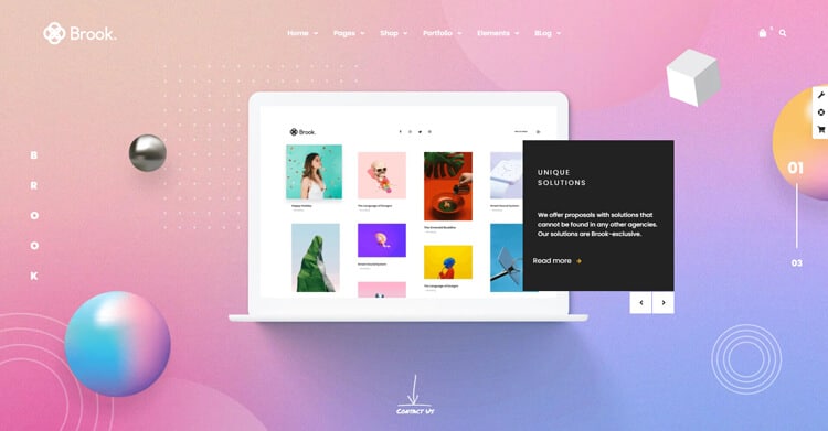 Brook - Creative Agency and Business HTML Template