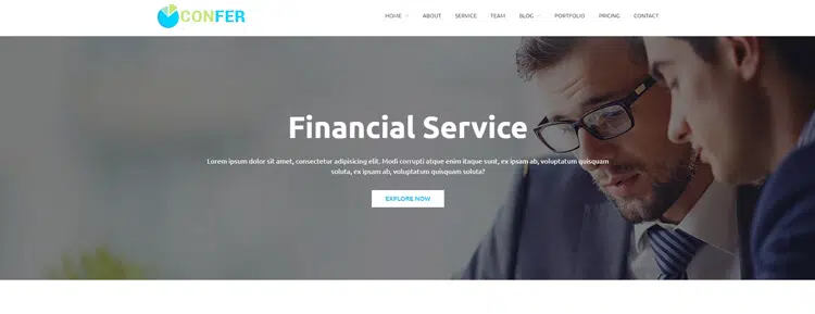 Confer - Business Consulting HTML Template