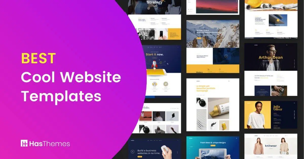 Cool Website Templates