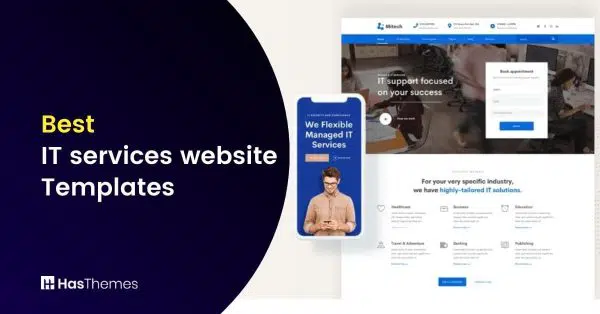 IT services website templates