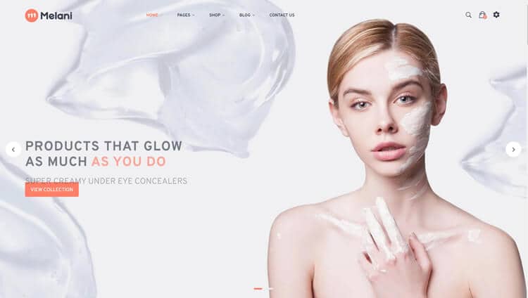 Melani - Cosmetic & Jewelry Shopify theme