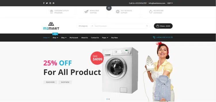 Mimart - Fashion Shopify Theme