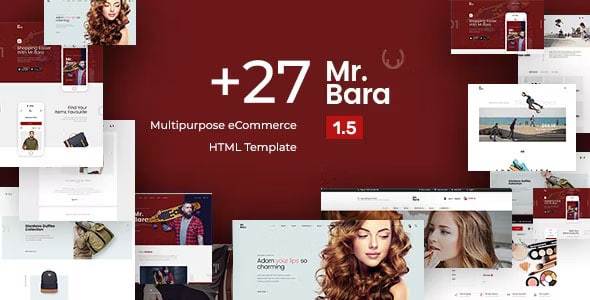 Mr.Bara - Multipurpose Bootstrap eCommerce HTML Template