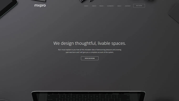 Mxpro - MultiPurpose HTML5 Template