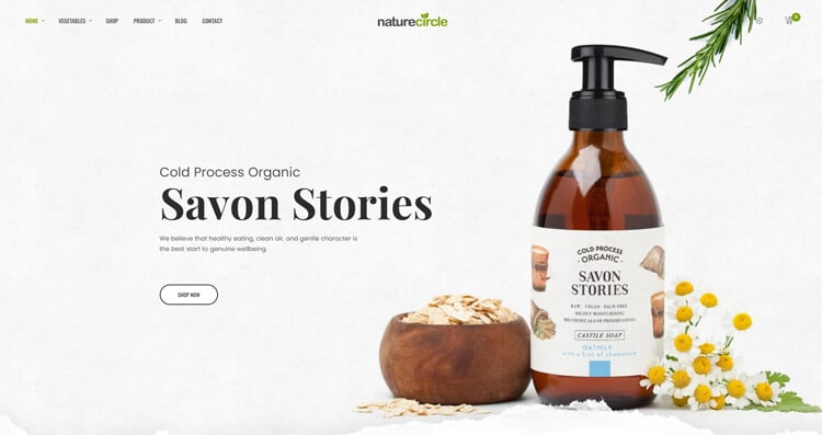 Naturecircle - Fresh Organic Food Store Shopify Theme