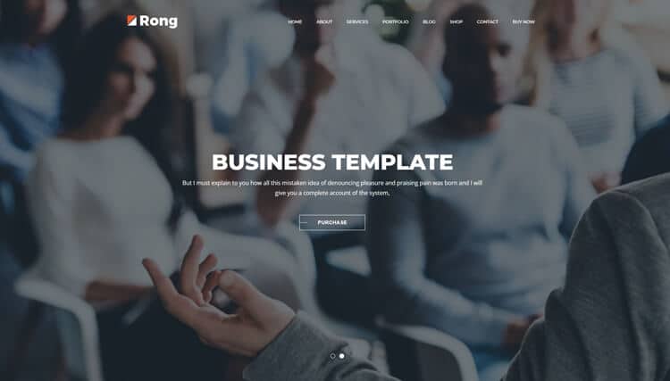 Rong – MultiPurpose Creative WordPress Theme