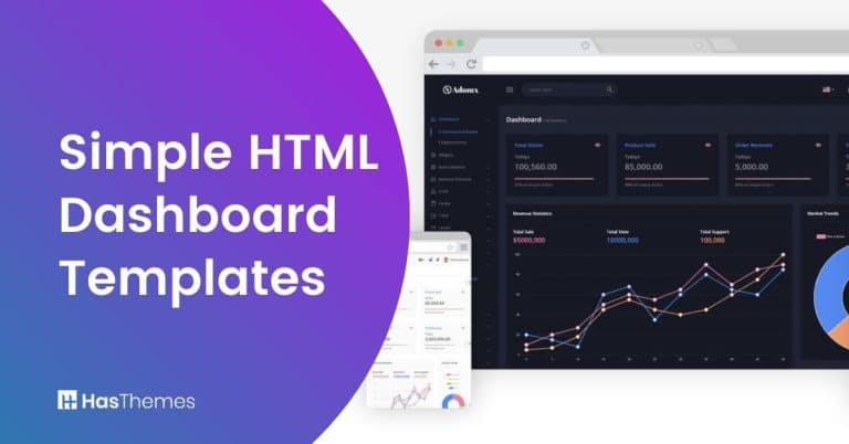 simple-html-dashboard-templates