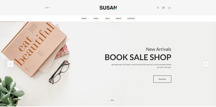 Susan - Book Store Shopify Theme