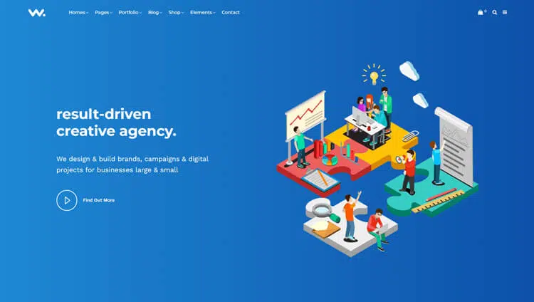 Wilson – Creative Agency HTML Template