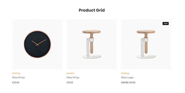 Woolentor - Product Grid