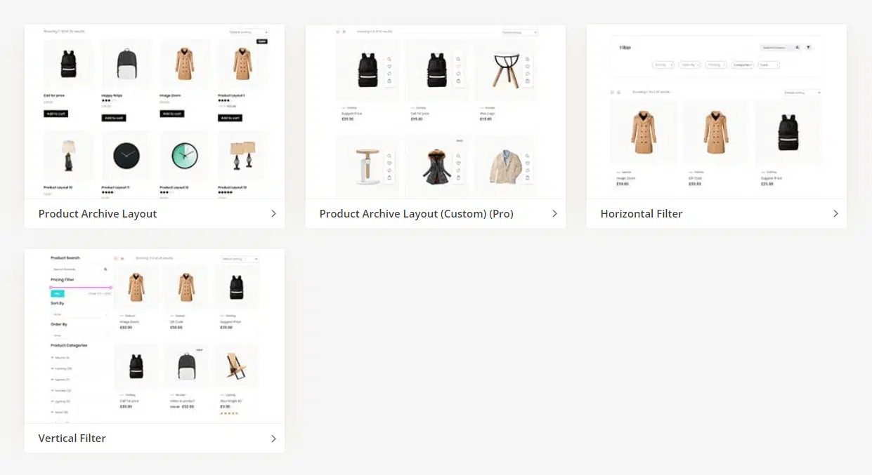 WooLentor - Shop or Archive Page Widgets