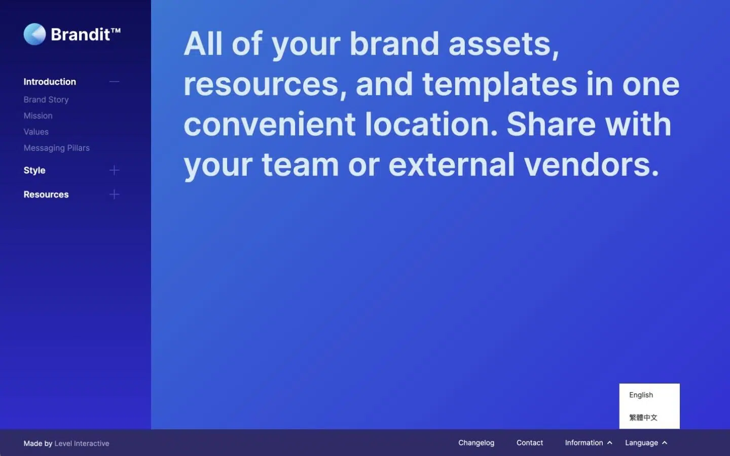 Brandit - Designer Webflow template