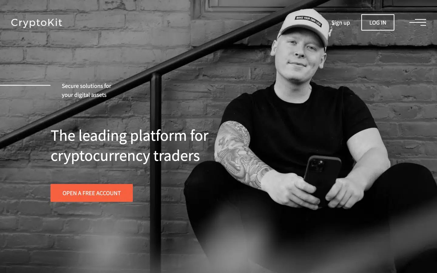 CryptoKit - Finance Webflow template