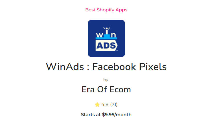 WinAds: Facebook Pixels