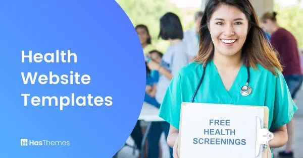 Health Website Templates