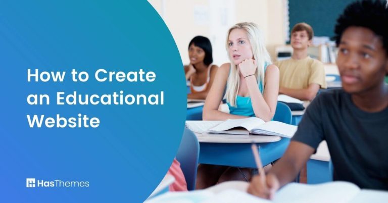 Create an Educational Website