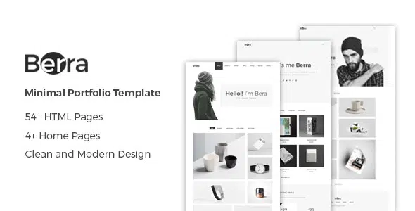 Berra – Minimal Portfolio Template