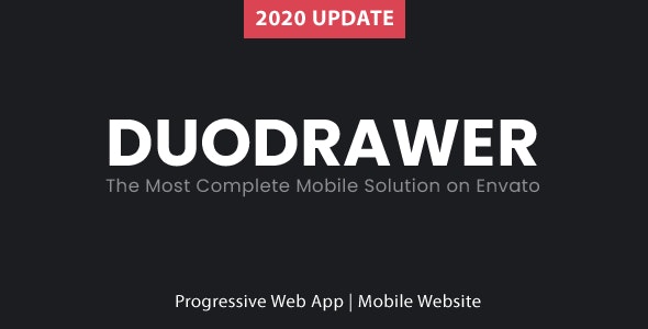 DuoDrawer Mobile Web App Kit